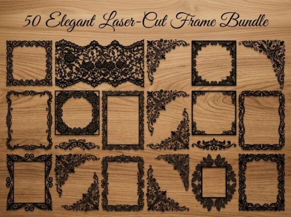 Download Beautiful Elegant Frame Bundle - Bundle Collection