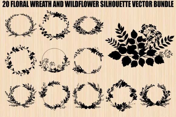 Download Floral Wreath SVG Bundle - Bundle Collection