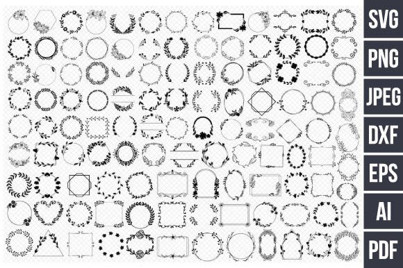 Download 110+ Floral Wreath Svg Bundle, Floral - Bundle Collection