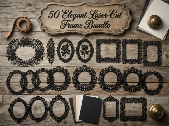 Download Beautiful Elegant Frame Bundle - Bundle Collection