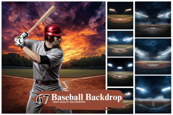Download 50+ Baseball Digital Backdrops - Digital backdrops Collection