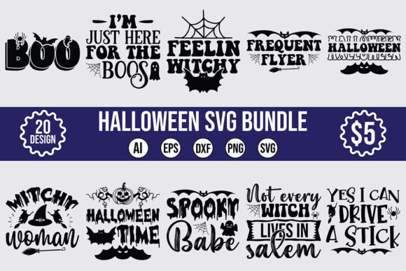 Download Printable Halloween Bundle - Bundle Collection