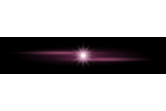Download Purple Sparkle Light Effect. Glare Rays - Light Collection