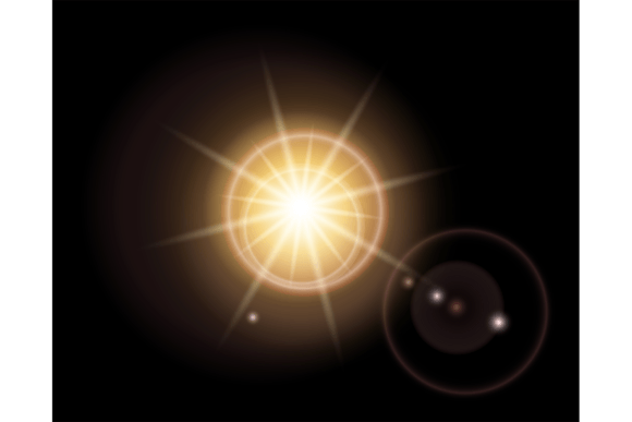 Download Light Glare Effect. Lens Yellow Glow Spa - Light Collection