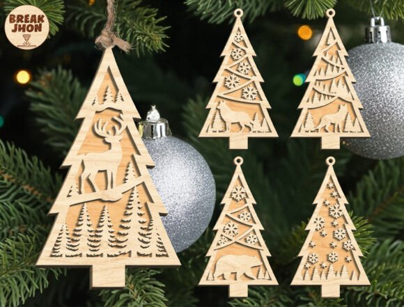 Download Christmas Tree Ornament SVG Bundle - Bundle Collection