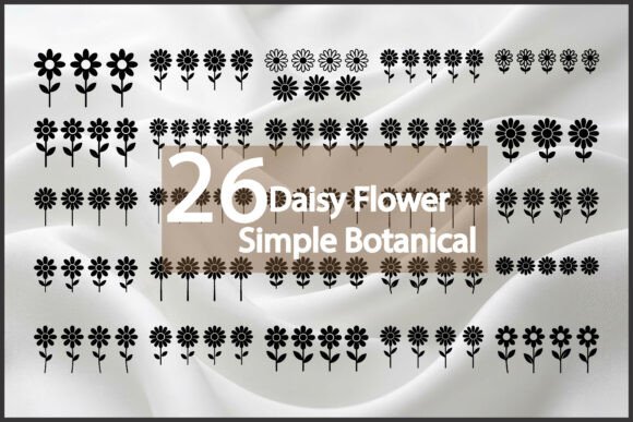 Download Daisy Flower Silhouette Bundle - Bundle Collection