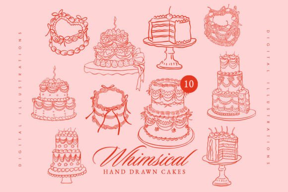 Download 10 Coquette Wedding Birthday Cake Bundle - Bundle Collection